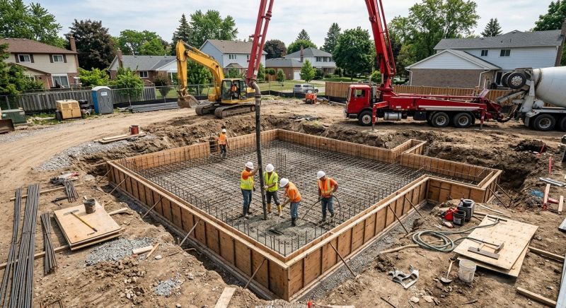 Concrete Foundation Installation in Fort Worth, TX